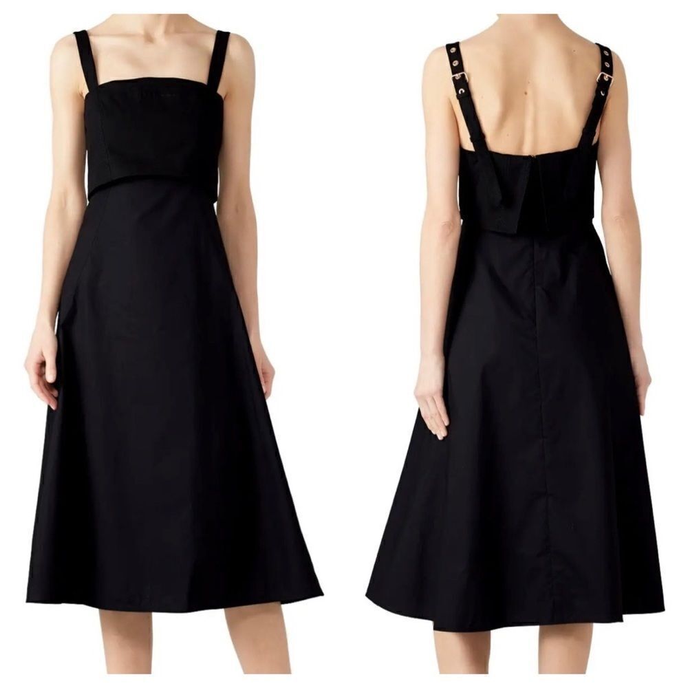 Proenza Schouler Black Sleeveless Dress